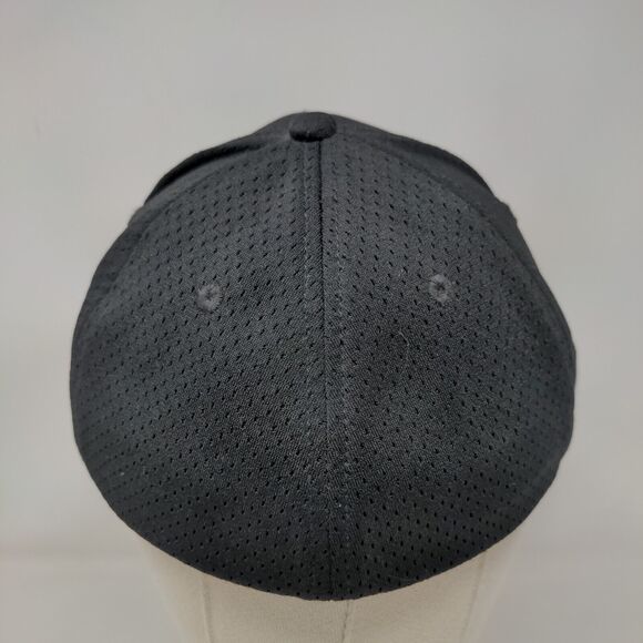 P Star Initial Fitted Hat Black AL/XL Lightweight Embroidered Augusta Sportswear - Picture 5 of 7